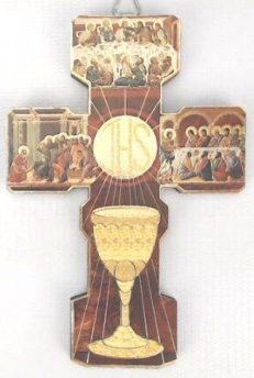 Last Supper Communion Cross
