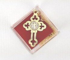 Saint Benedict Medal Cross Necklace